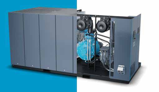 200-250kw হাইব্রিড তেল ইনজেকশন এটলাস স্ক্রু এয়ার কম্প্রেসার