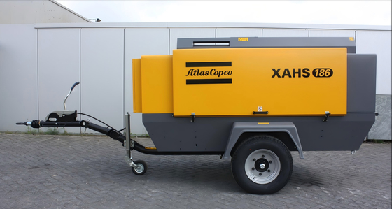 90 কিলোওয়াট পোর্টেবল কমপ্রেসর XAHS186E+ FAD 11 m³/মিনিট কম্প্রেশন লেভেল ১ ভারী কাজের জন্য