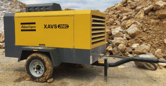 পোর্টেবল কম্প্রেসার XAVS206C শিল্প অ্যাপ্লিকেশনগুলিতে পোর্টেবল এবং বায়ু সংকোচনের জন্য শীর্ষ সমাধান