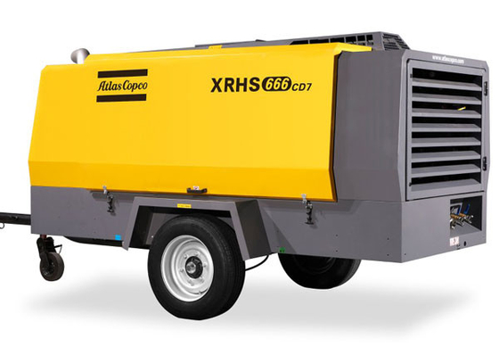 বৈদ্যুতিক চালিত XRHS666C পোর্টেবল কম্প্রেসার 18.6 M3/min FAD