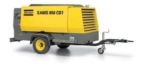 পোর্টেবল কম্প্রেসার XAMS850Cd নামমাত্র কাজের চাপ 8.6 বার 5000*2000*2000 মিমি প্রতিযোগিতা এবং কর্মক্ষমতা জন্য