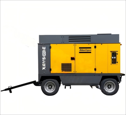 শক্তিশালী পোর্টেবল কমপ্রেসর XRVS960E, FAD 27 m³/মিনিট এবং রেটেড পাওয়ার 275 Kw