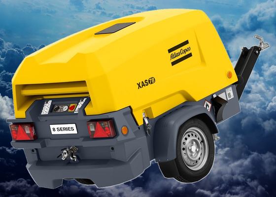 পোর্টেবল কম্প্রেসার XAS 78KD উচ্চ-কার্যকারিতা এবং শক্তিশালী বায়ু সংকোচনের জন্য আদর্শ পোর্টেবল পছন্দ