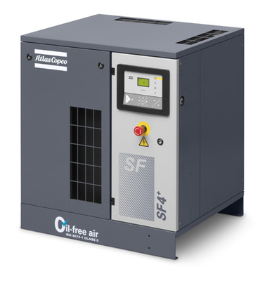 22kw জল ইনজেকশন এটলাস স্ক্রু এয়ার কম্প্রেসার AQ 22 ভিএসডি তেল মুক্ত
