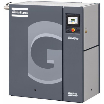 GA 45 60Hz আটলাস স্ক্রু এয়ার কম্প্রেসার GA সিরিজ 745kg ওজন সহ টেকসইতা