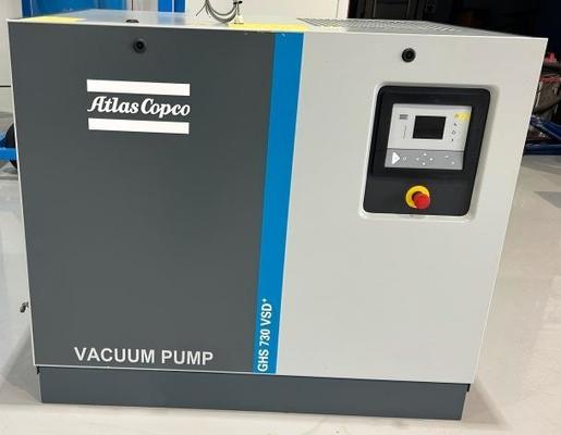 শিল্পক AC ভ্যাকুয়াম পাম্প GHS 730 VSD+ যার ১১ কিলোওয়াট শ্যাফ্ট পাওয়ার এবং ৫১-৭৩ ডিবি এ-এর কম শব্দ স্তর