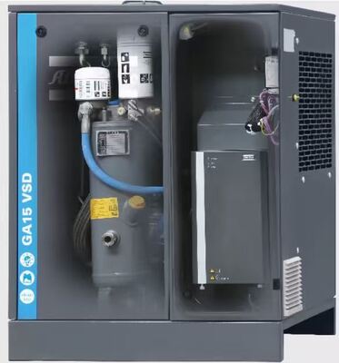 50 Hz ফ্রিকোয়েন্সি GA সিরিজ GA15VSD এর অ্যাটলাস বিল্ট-ইন ড্রাই টেকনোলজি স্থিতিশীল শিল্প অপারেশন এবং উন্নত নির্ভরযোগ্যতা অফার করে