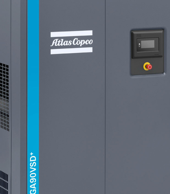 110kw আটলাস স্ক্রু এয়ার কম্প্রেসার ভিএসডি প্লাস জিএ 110 ভিএসডি + অ্যালুমিনিয়াম খাদ উপাদান