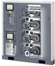 AQ-37 VSD তেল মুক্ত আটলাস স্ক্রু এয়ার কম্প্রেসার 37kw জল ইনজেকশন