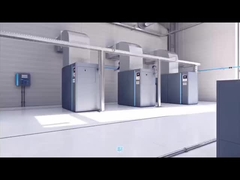 বায়ু শীতল দাঁত কম্প্রেসার রুম.